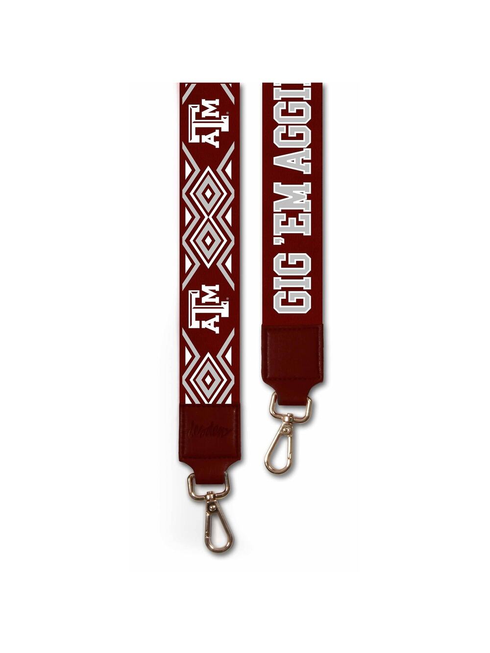 Texas A&M 2" Wide Printed Purse Strap